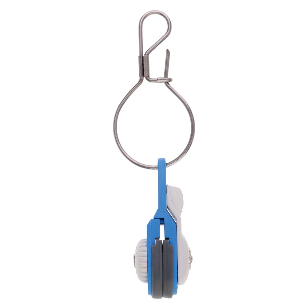 3X Fishing Line Release Clip With Snap, Universal Line Release