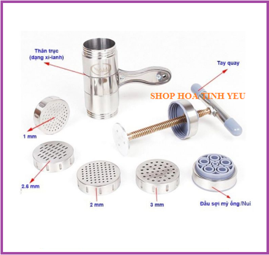 Dụng cụ làm bún, mì, bánh canh, bánh lọt đa năng. Máy làm bún, phở tại nhà.
