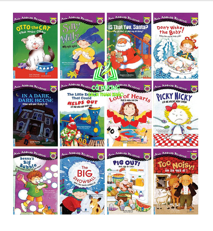Sách - Combo All Aboard Reading - Truyện tiềm thức tiếng Anh - MC