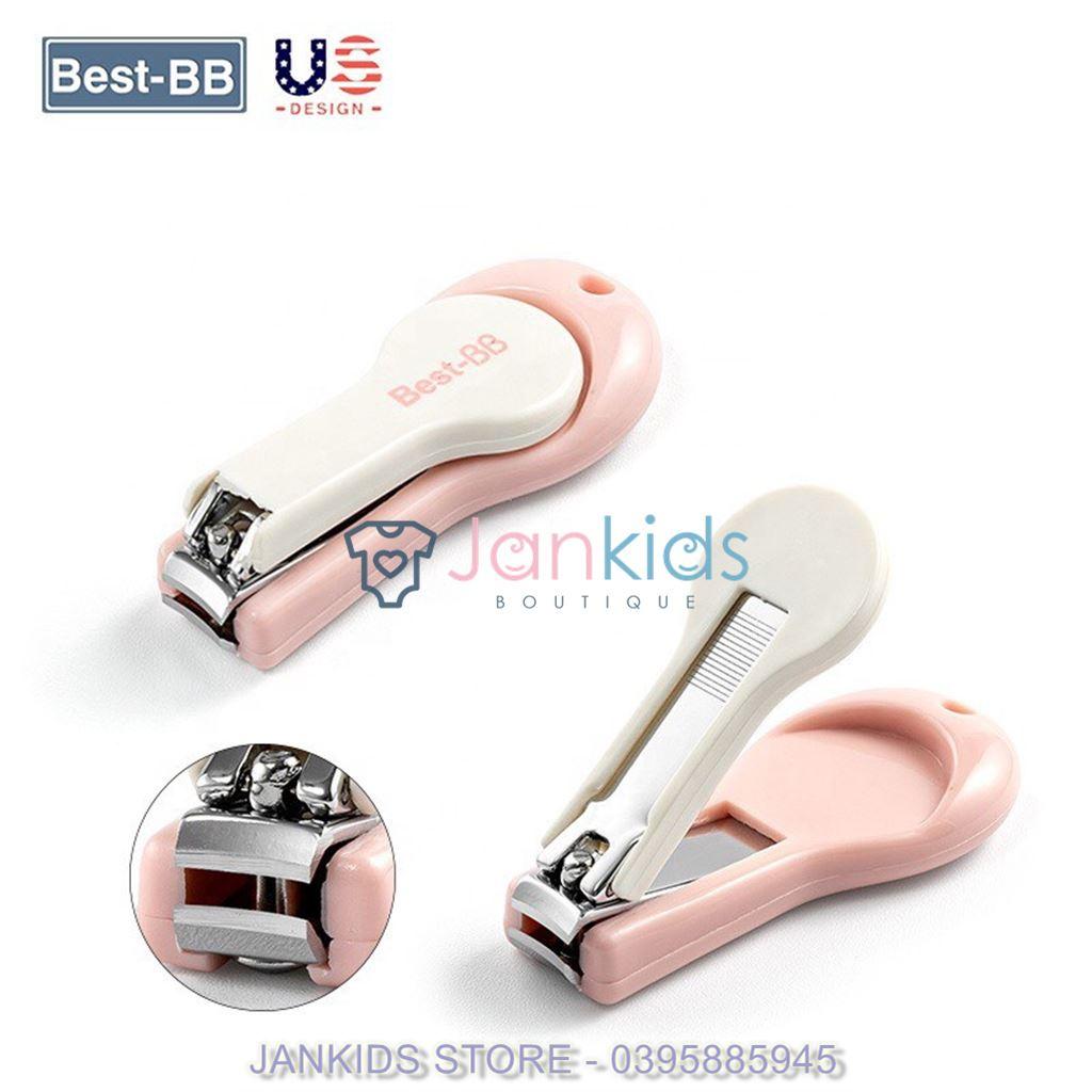 Bấm móng tay cho trẻ sơ sinh BEST BB màu sắc dễ thương BAM02