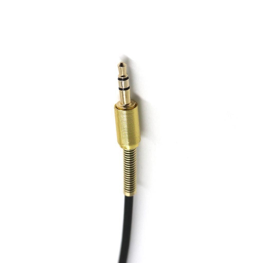 2x 3.5mm Aux Audio Male To Male Cable 90 Degree Right Angle for iPhone, MP3