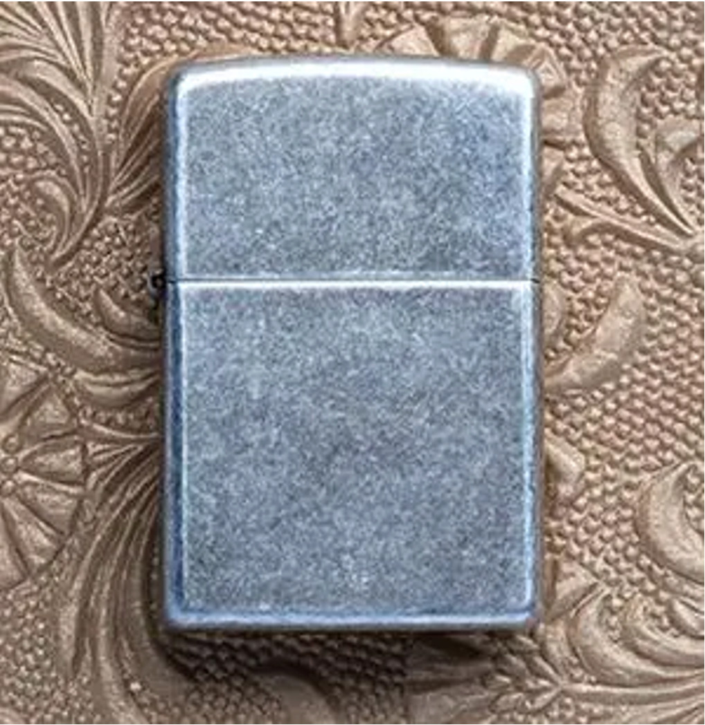 Bật lửa Zippo 121FB Antique Silver Plate - Chính hãng 100%