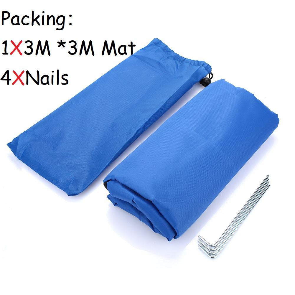 300*300Cm Dã Ngoại Ngoài Trời Bãi Biển Thảm Cắm Trại Chống Nước Cắm Trại Đi Biển Chăn Mặt Đất Thảm Nệm Giường Ngủ Miếng Lót Chống Nắng thảm