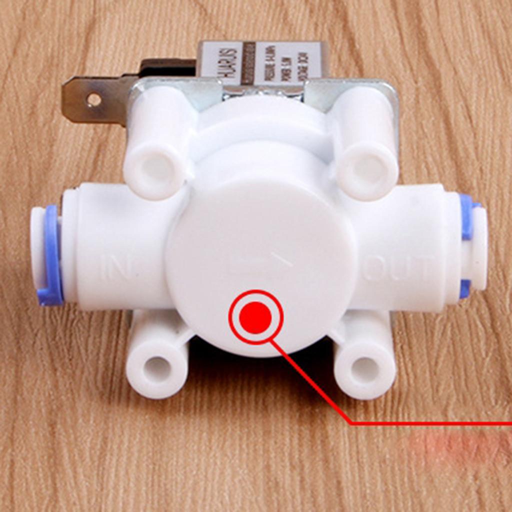 24V DC 1/4" Electric Solenoid Valve Purified Water Valve 0-0.8Mpa
