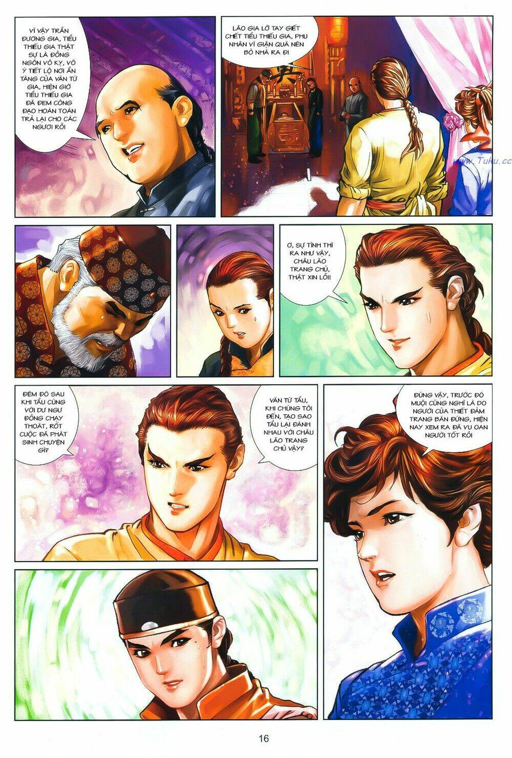 thư kiếm ân cừu lục chapter 8 16