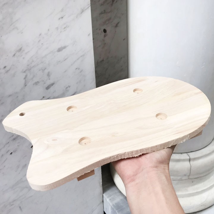 Đế Gỗ Lót Chảo Gang Làm Bò Bít Tết