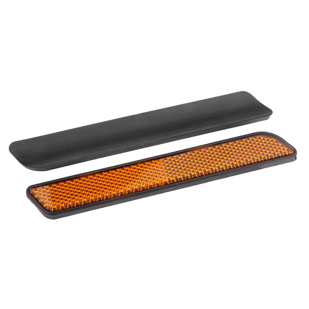2xMotorcycle Front Fork Reflector for Harley 883 Yellow