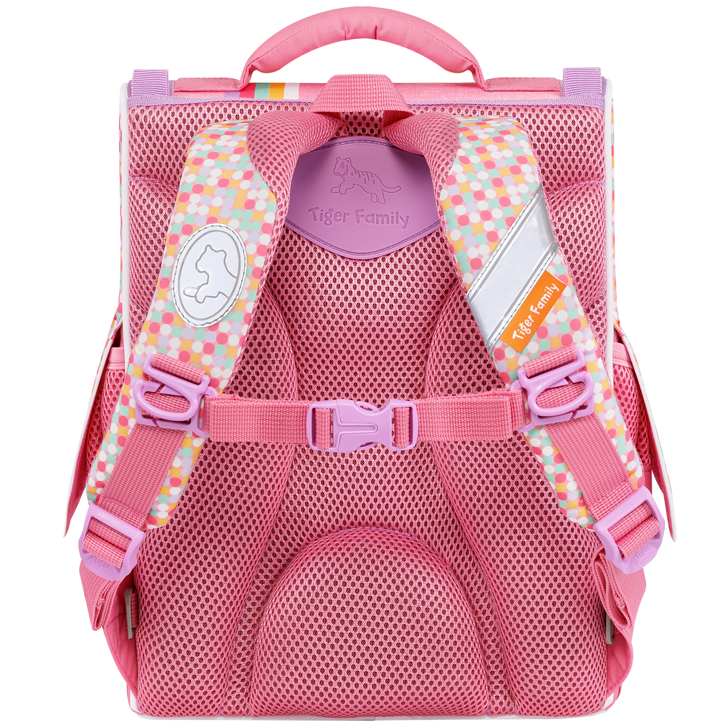 Cặp Chống Gù Nature Quest Schoolbag Pro - Pink Amour - Sequins - Tiger Family TGNQ-041A