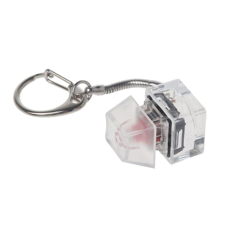 Gateron MX Switch Công tắc cơ học Keychain cho bộ chuyển đổi bàn phím Bộ dụng cụ kiểm tra không có đèn LED Đồ chơi LIGHT TUYỆT VỜI TUYỆT VỜI PXPA