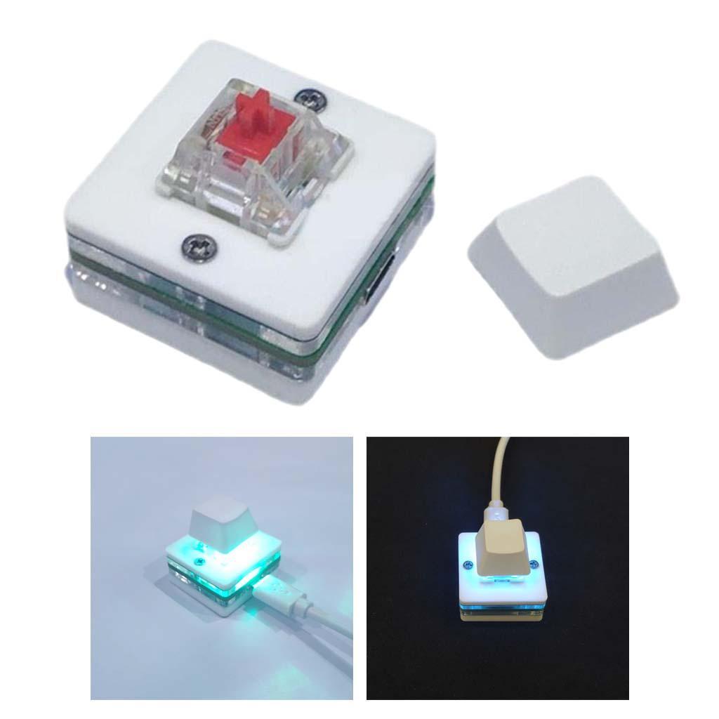 USB Mini 1 Key Keyboard Programmable RGB Mechanical Gaming Keyboard for DIY Gaming