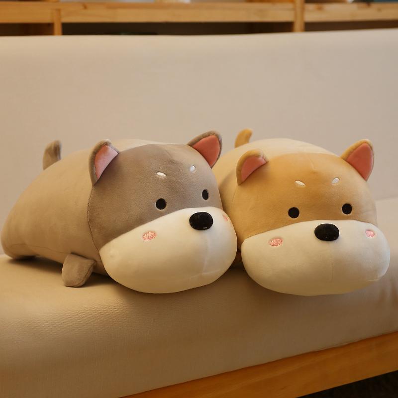 Mỡ Chó Nhồi Bông Sang Trọng Đệm Cơ Thể Gối Cho Ghế Sofa Giường Trang Trí Ghế Lưng Ngủ Trẻ Em Trang Trí Nhà Plushie Đồ Chơi Sinh Nhật quà Tặng