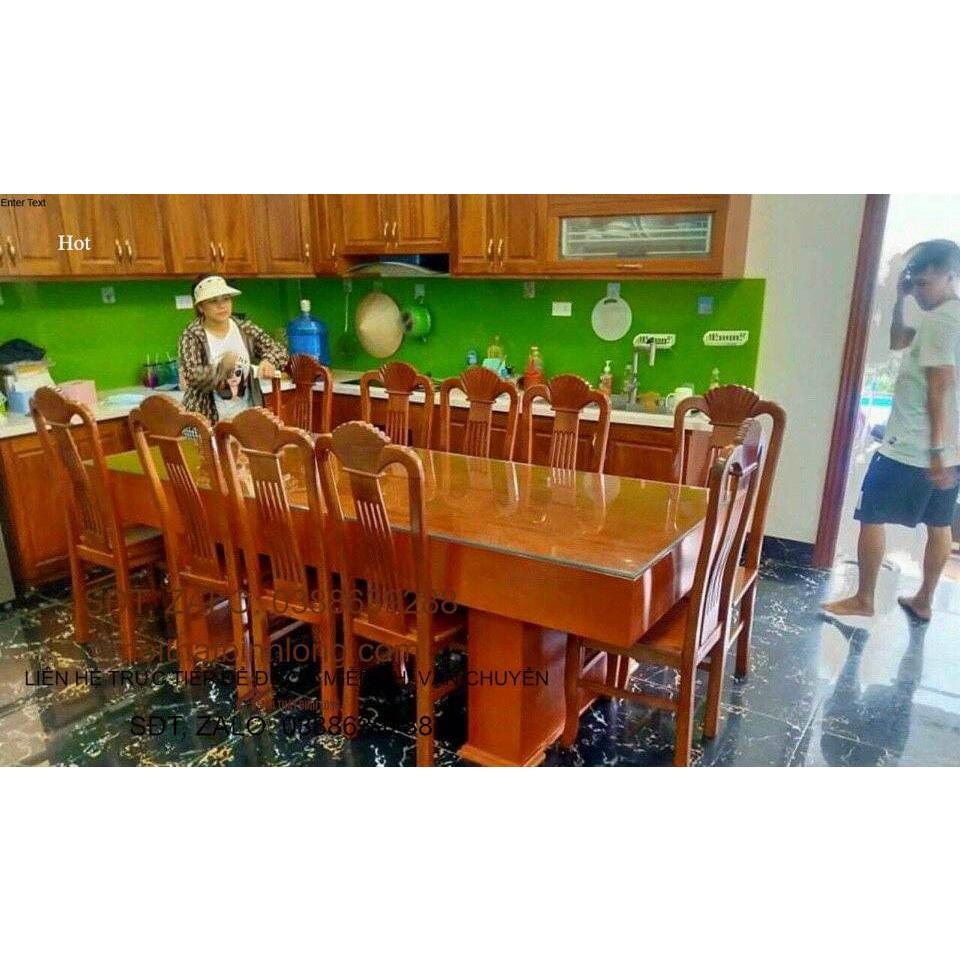 Bộ bàn ăn VIP - Đồ Gỗ Bình Long 0388639288