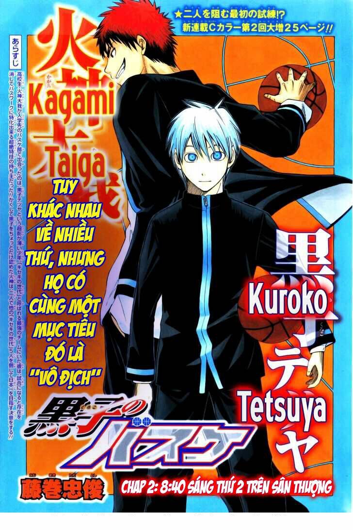 vua bóng rổ kuroko chapter 2 3