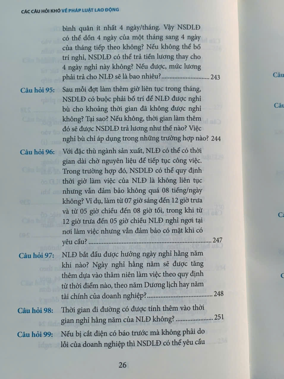 Các câu hỏi khó về pháp luật lao động