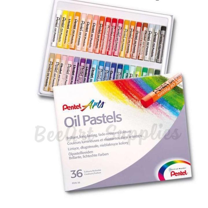 Màu sáp dầu Pentel đủ loại