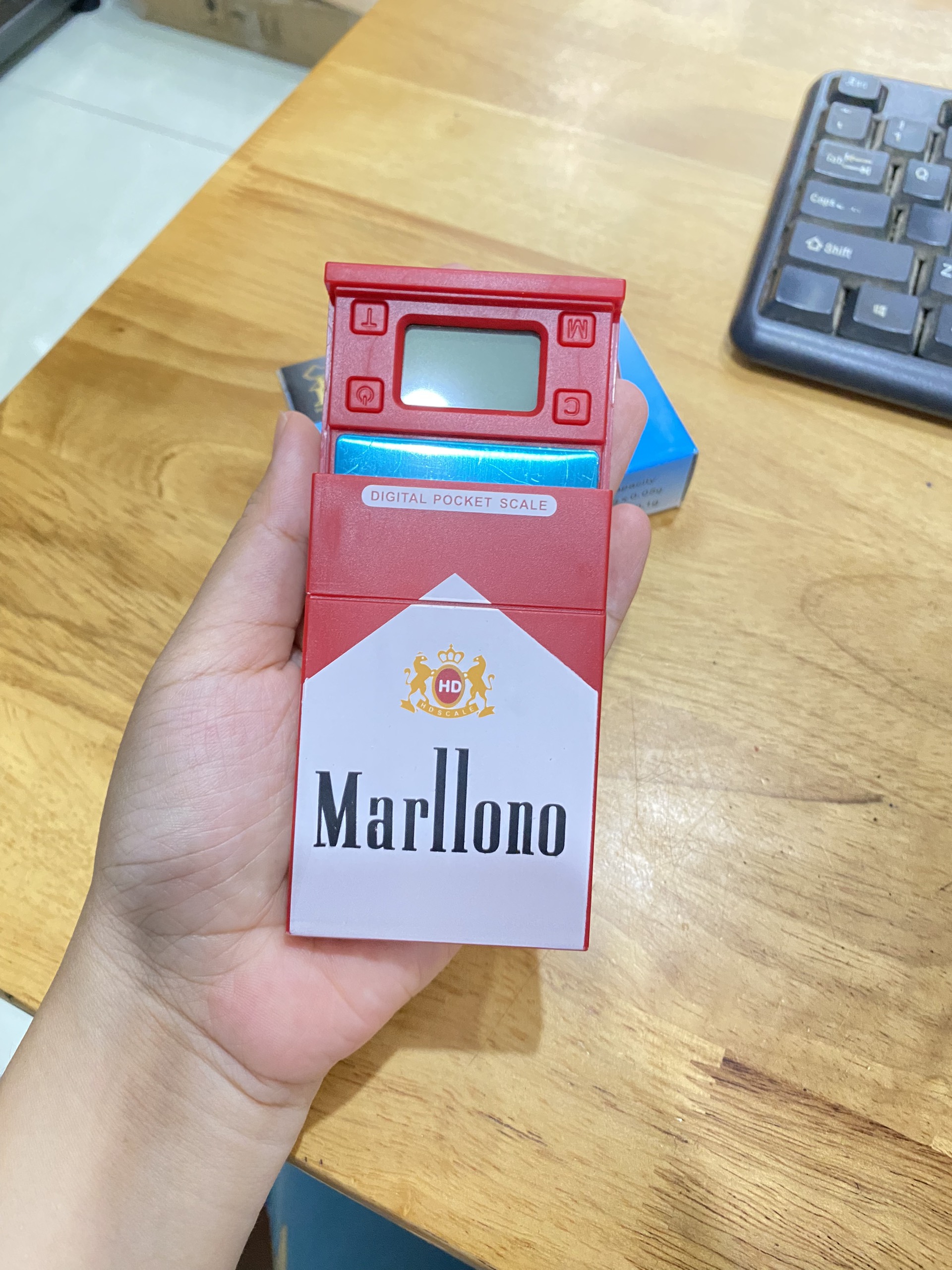 Cân tiểu ly điện tử giá rẻ 600g MARLLONO , NHỎ, GỌN, DỄ SỬ DỤNG