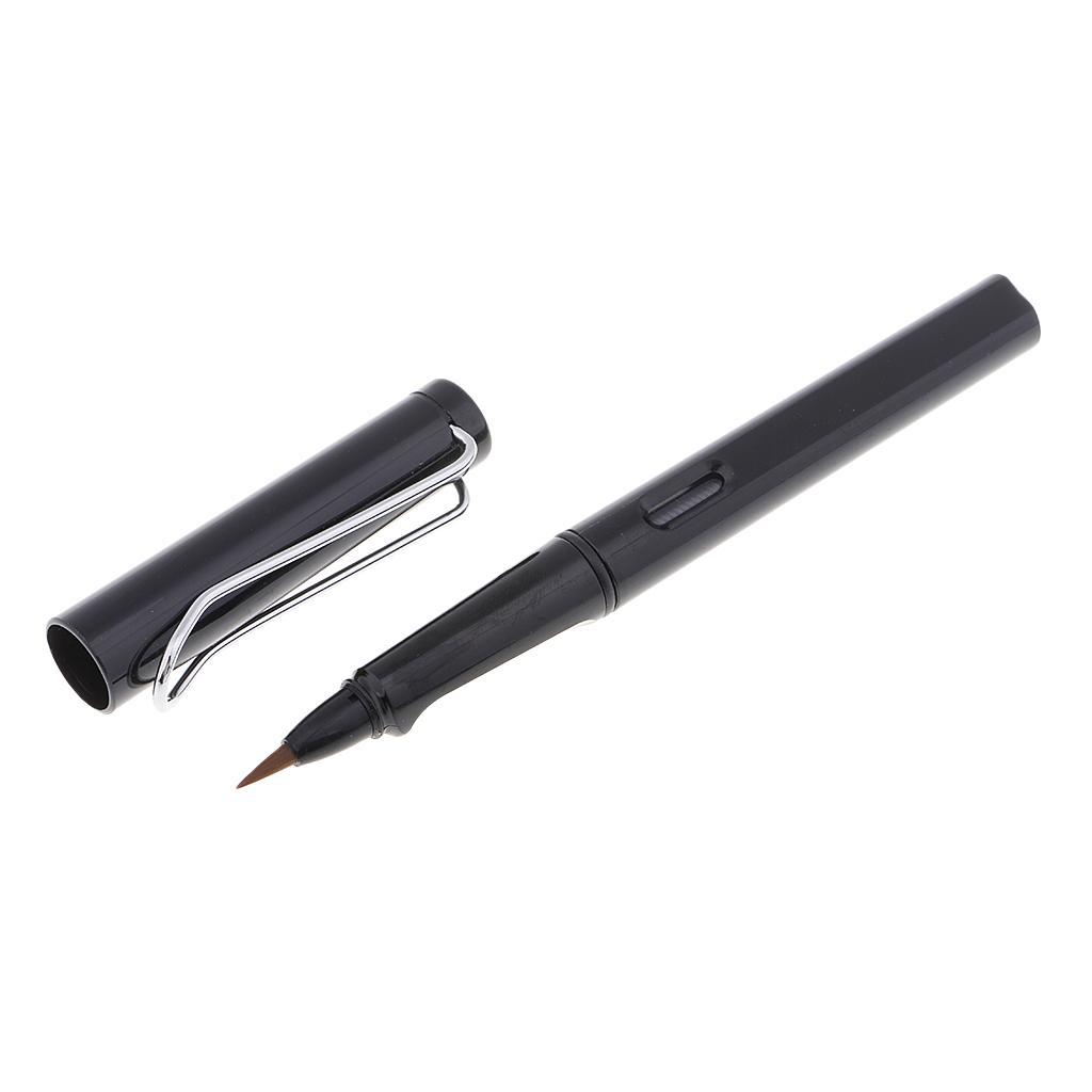 2 Pieces Artist Calligraphy Sumi Brush Pen Fountain Brush Pen Pen