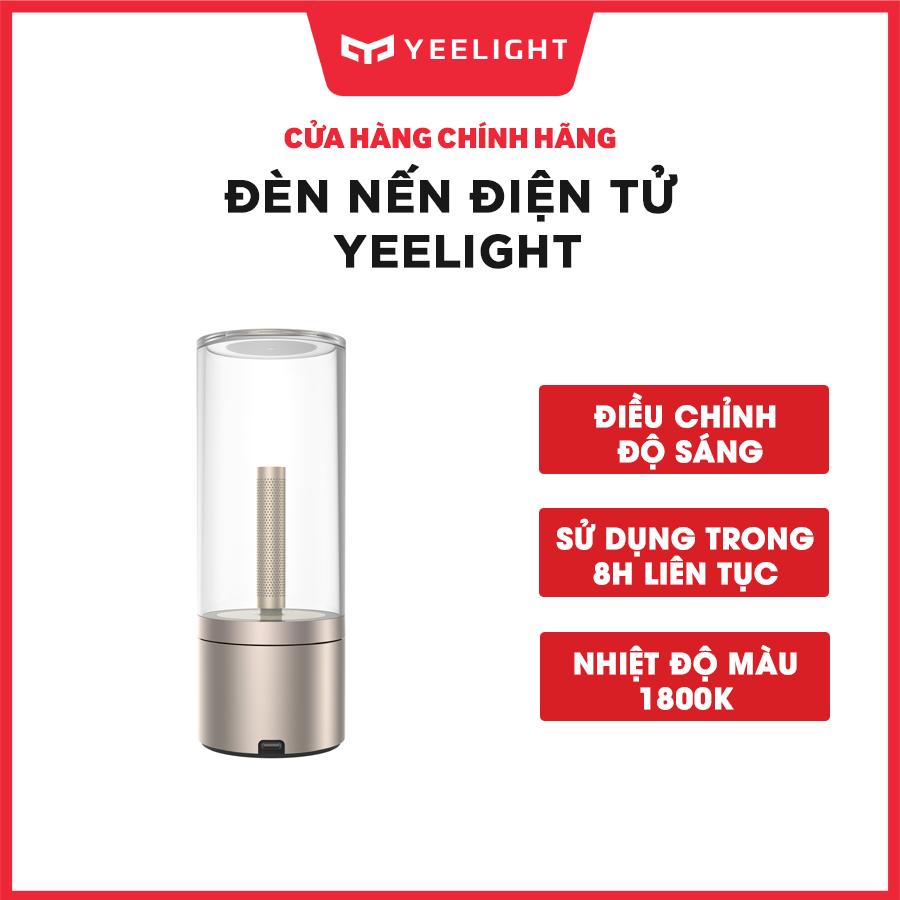 Đèn nến Yeelight Candela Lamp YLFWD-0019 phiên bản 2022 dung lượng pin lên đến 2500mah sạc typeC, tăng giảm độ sáng