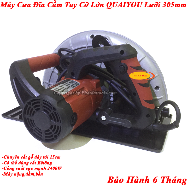 Máy cưa gỗ cầm tay QUAIYOU QY-5305N - Tặng kèm lưỡi D305