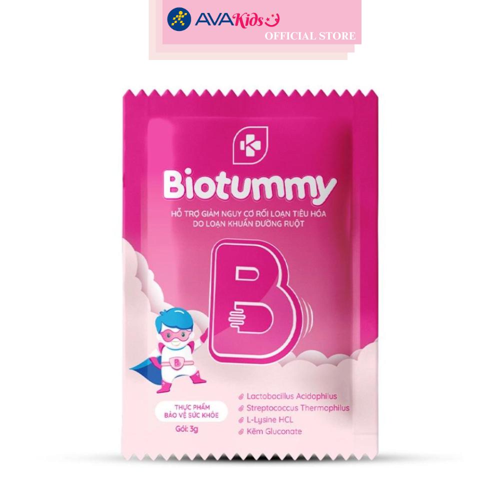 Men vi sinh Kentek Biotummy hỗ trợ giảm nguy cơ rối loạn tiêu hóa 30 gói (từ 3 tuổi)