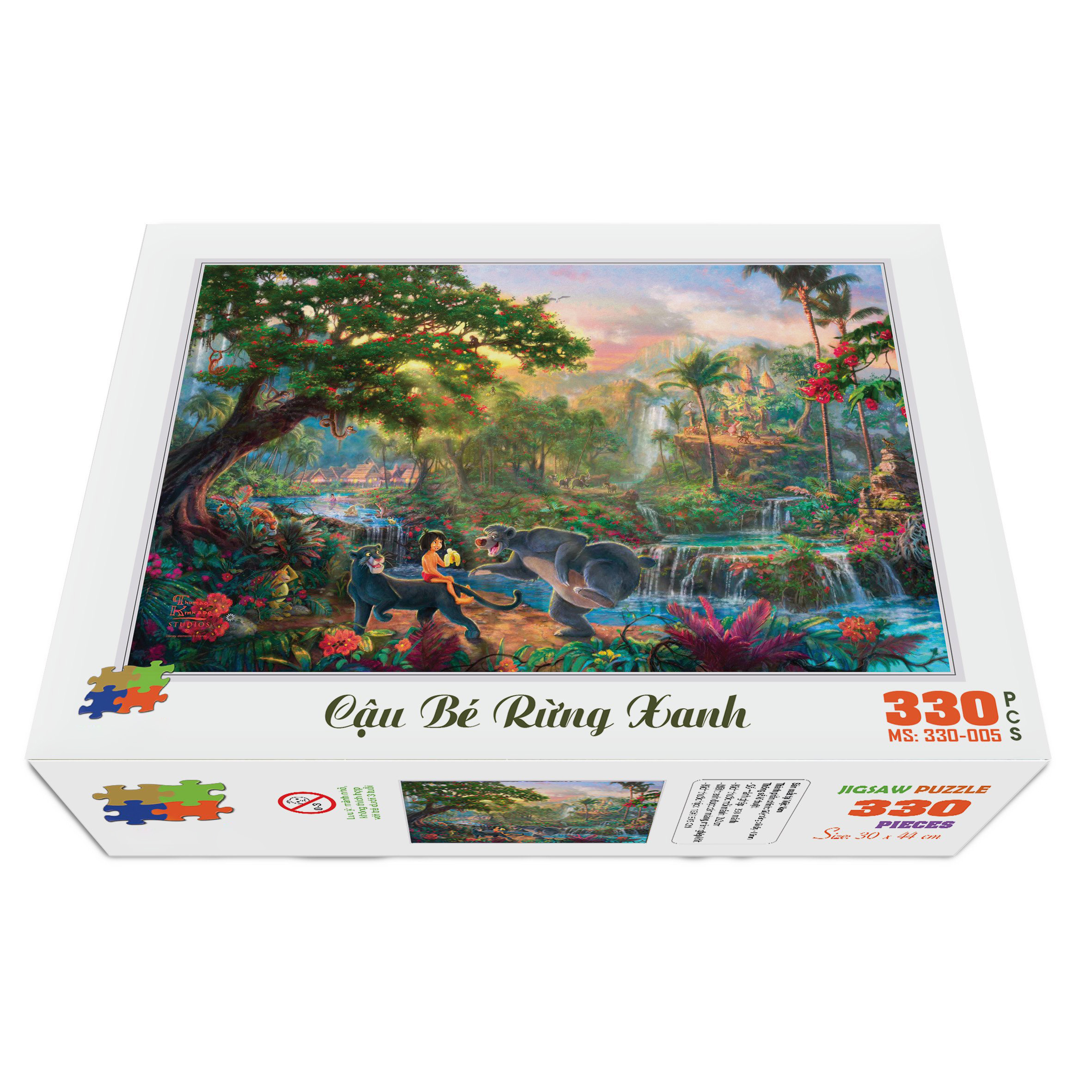 Bộ tranh xếp hình 330 mảnh – Cậu Bé Rừng Xanh