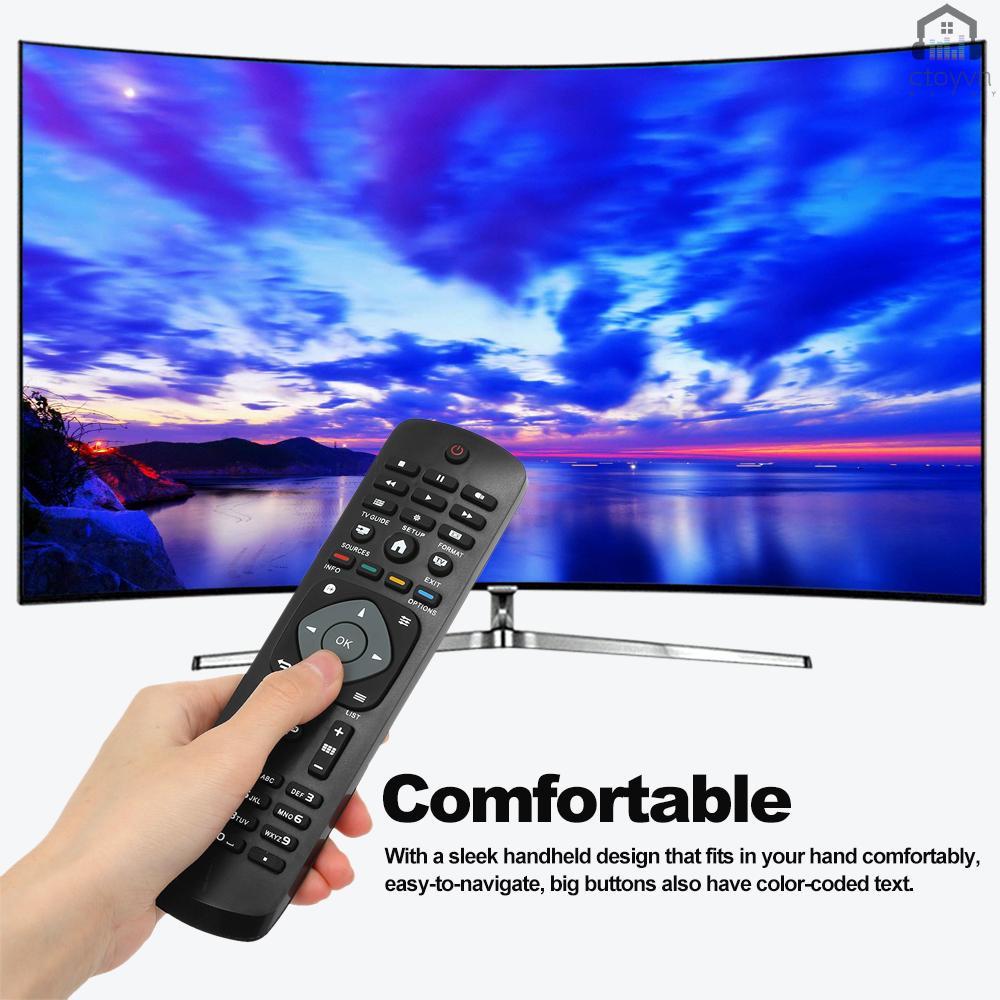 Điều khiển từ xa thông minh cho PHILIPS LCD TV Smart Digital HDTV màu đen
