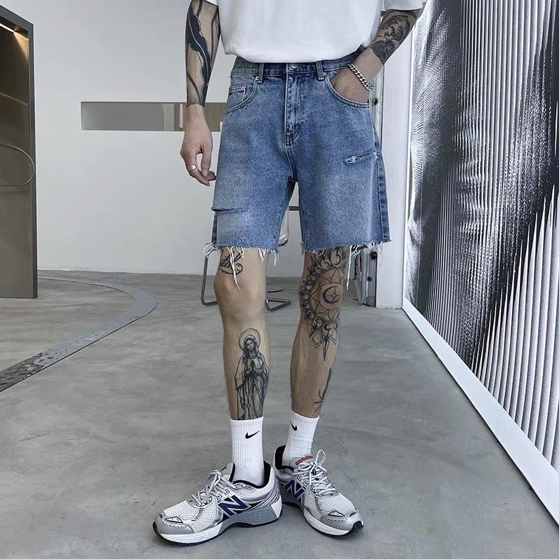 Quần short jeans nam hàn quốc