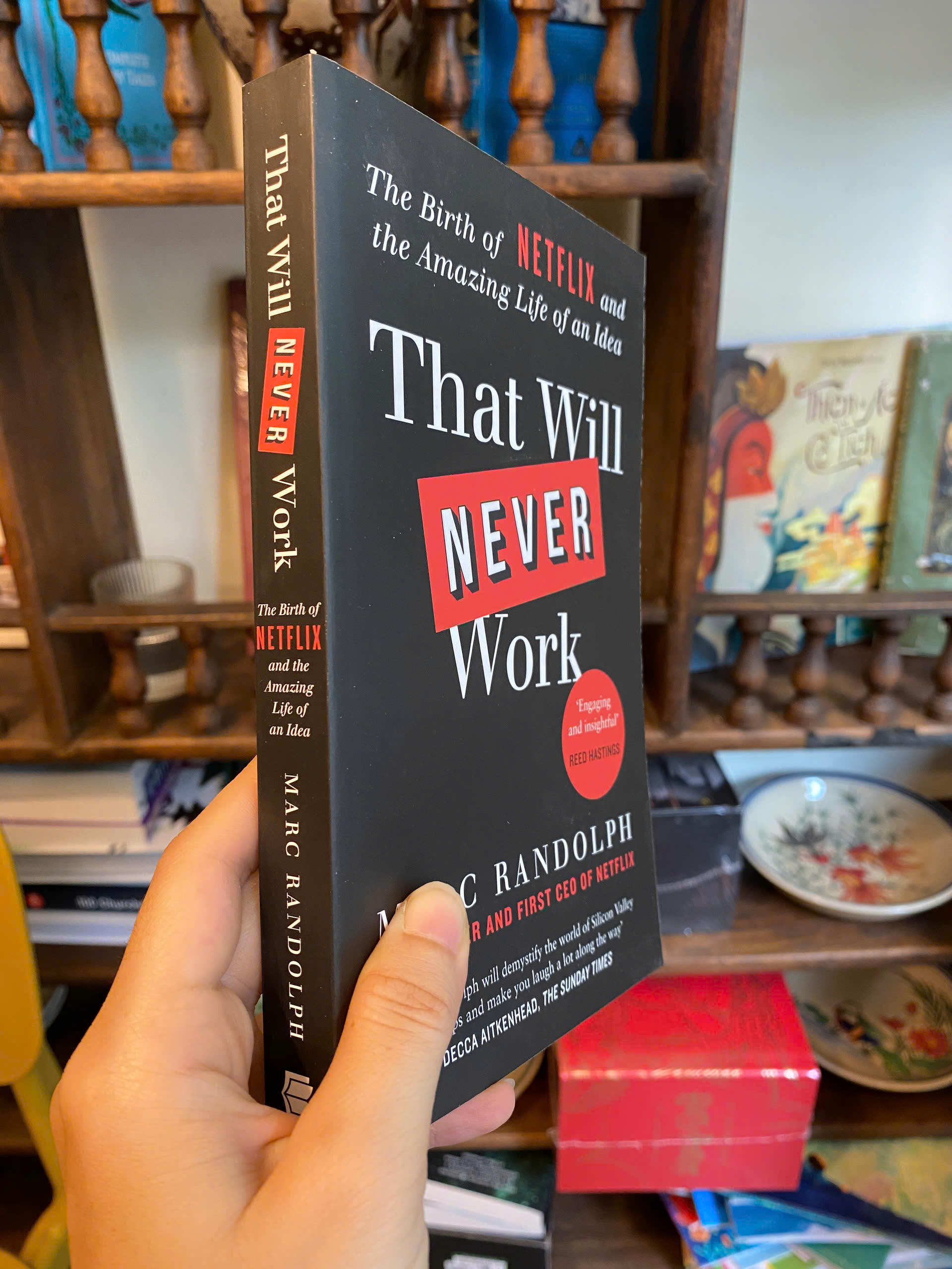 Sách - That will never work by Marc Randolph - Business/Nonfiction book in English - Sách Ngoại Văn