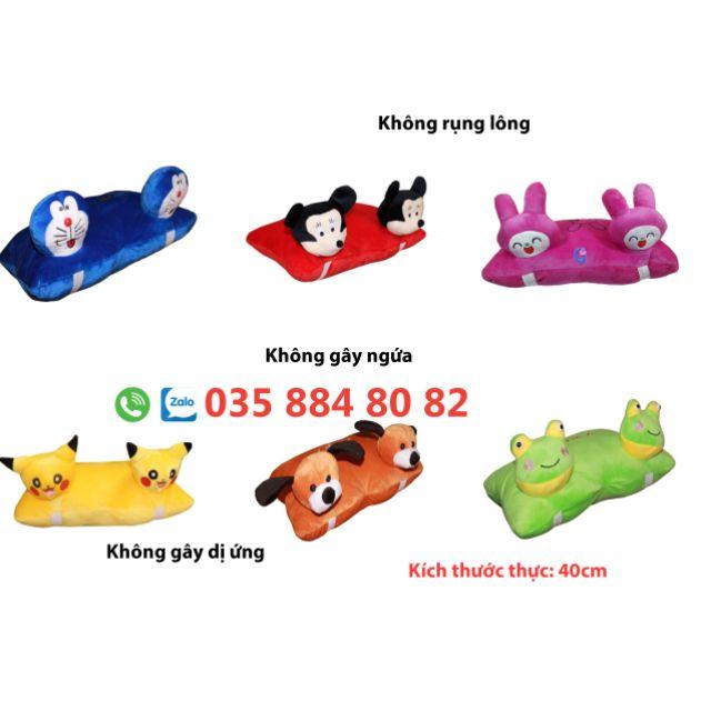 Gối xe máy 2 đầu cho bé - 3 gối