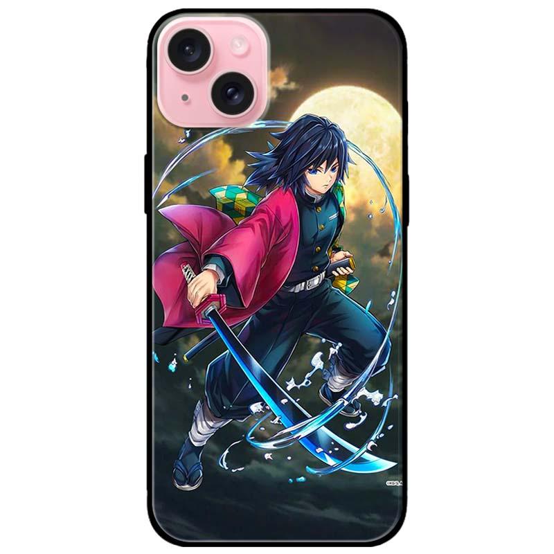 Ốp lưng dành cho Iphone 15 - Iphone 15 Plus - Iphone 15 Pro - Iphone 15 Pro Max - Tân Binh Anime Thuỷ Trụ Và Trăng - Hàng Chính Hãng