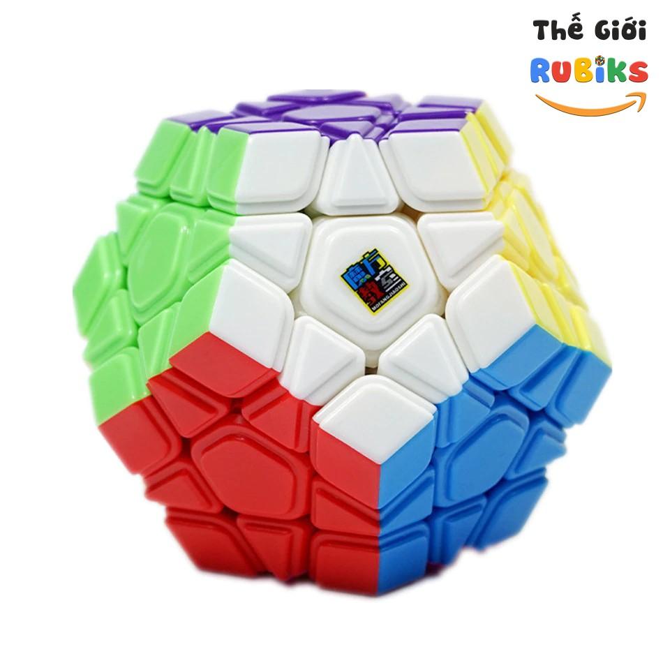 Rubik 12 Mặt  Nhựa Màu, Trơn, Không Dán Giấy