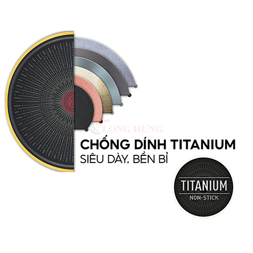 Nồi cán dài/quánh Tefal So Matcha 18cm x 2.2L G1792395 - Hàng chính hãng