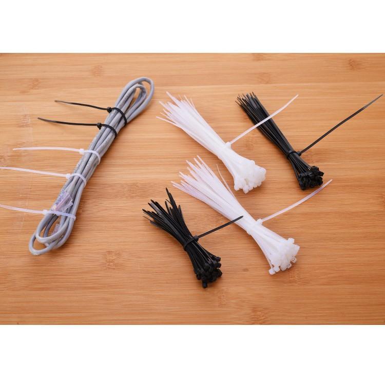 Combo 100 Dây Thít - Dây Rút - Dây Lạt Nhựa Nhiều Màu Sắc Lựa Chọn, Dễ Dàng Sử Dụng, Sản Phẩm Tiện Dụng Trong Gia Đình. Kingler 5600 - Hàng Nhập Khẩu