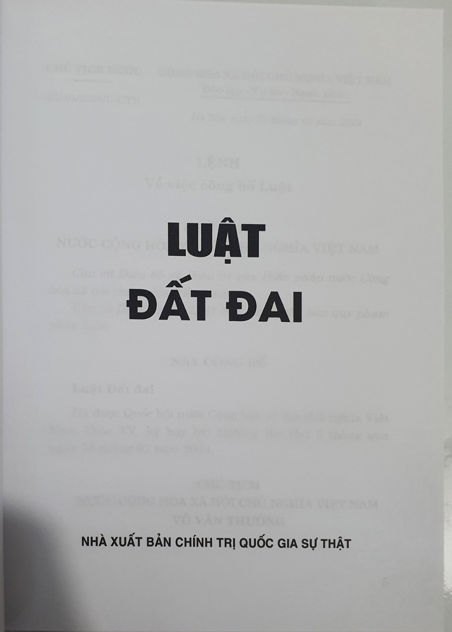 Luật Đất đai