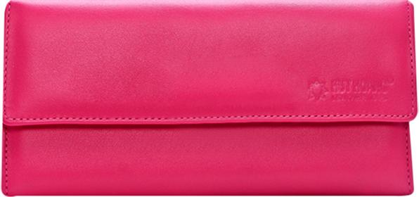 Ví Nữ Huy Hoàng HT3128 (9.5 x 19 cm) - Hồng