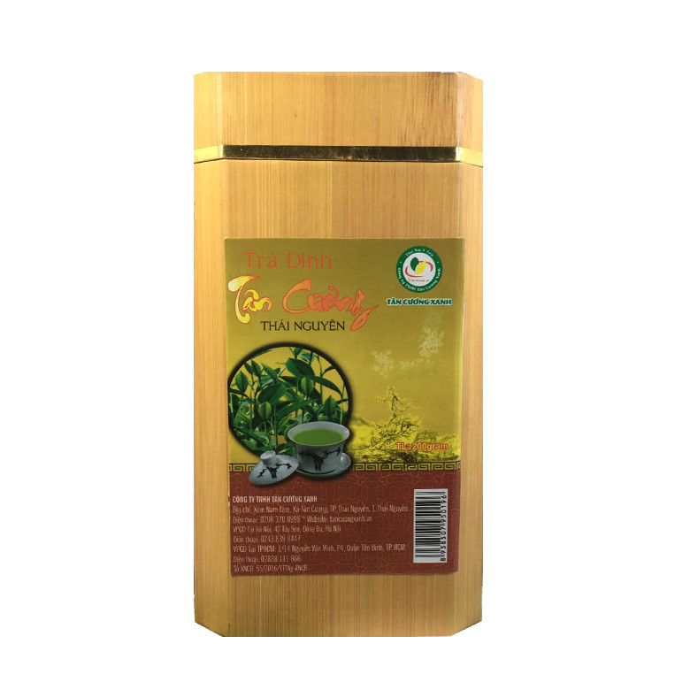 Hộp trà xanh tân cương tiến vua