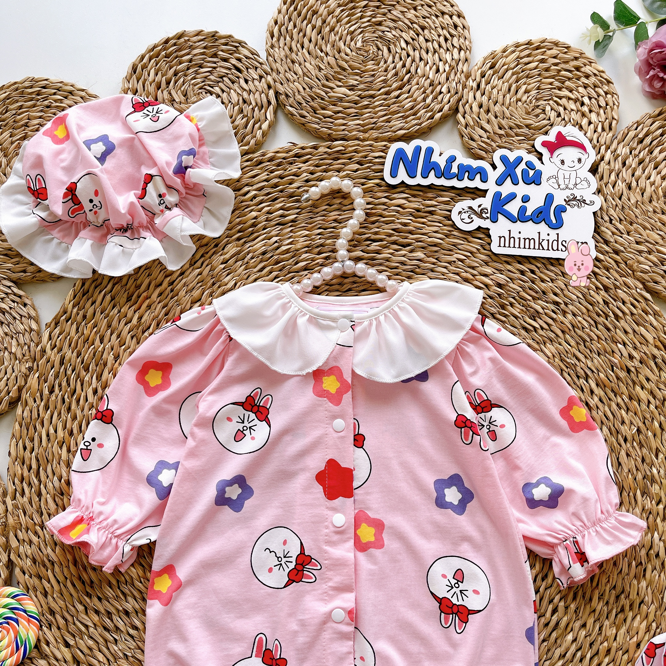 Body Cotton Bé Gái 3 Đến 12kg, Áo Liền Quần Bé Gái Hoạ Tiết Xinh Xắn Chất Cotton Co Giãn 4 Chiều