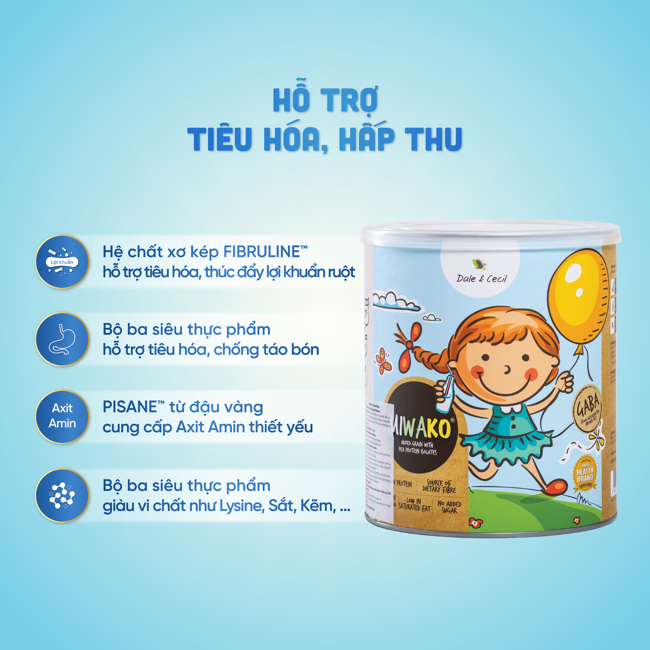 Sữa Hạt Miwako Vị Gạo Hộp 700g Malaysia Không Chứa Đậu Nành, Dinh Dưỡng Hữu Cơ Cho Trẻ Từ 1 Tuôi &amp; Người Lớn Date 2025 - 24grains