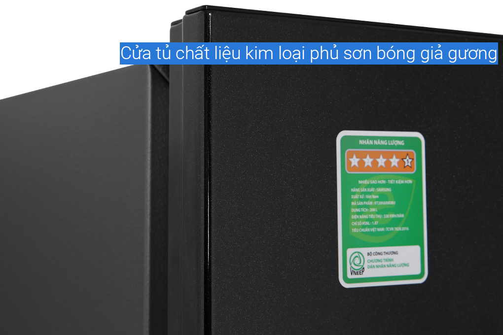 Hình ảnh Tủ lạnh Samsung Inverter 208 lít RT20HAR8DBU/SV - HÀNG CHÍNH HÃNG