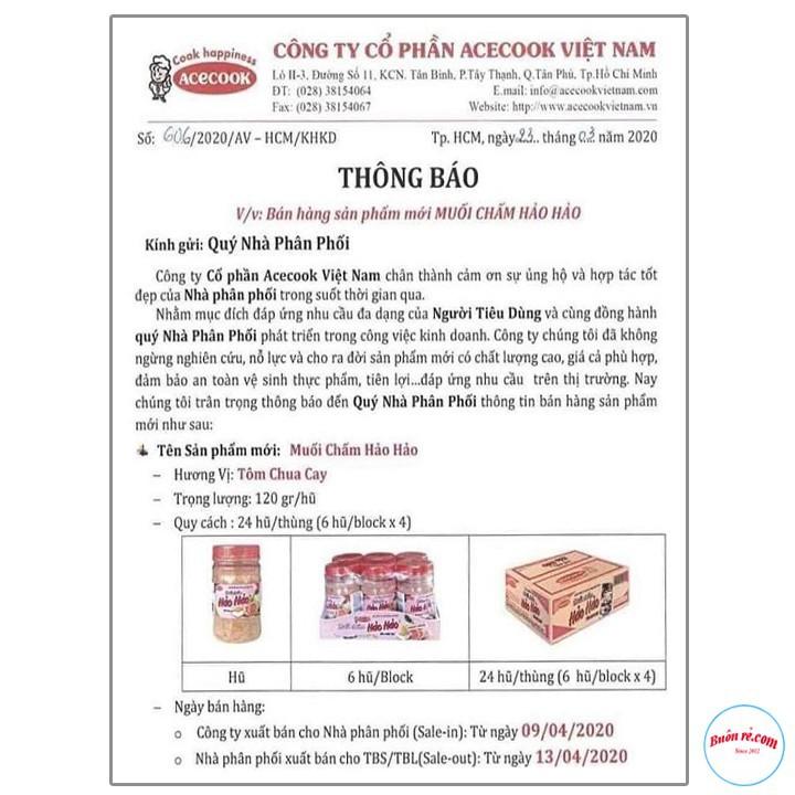 Combo 6 Hũ Muối Hảo Hảo -120g 00006