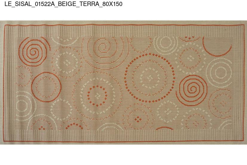 Thảm Sợi Ngắn le_sisal_01522a_beige_terra_80x150