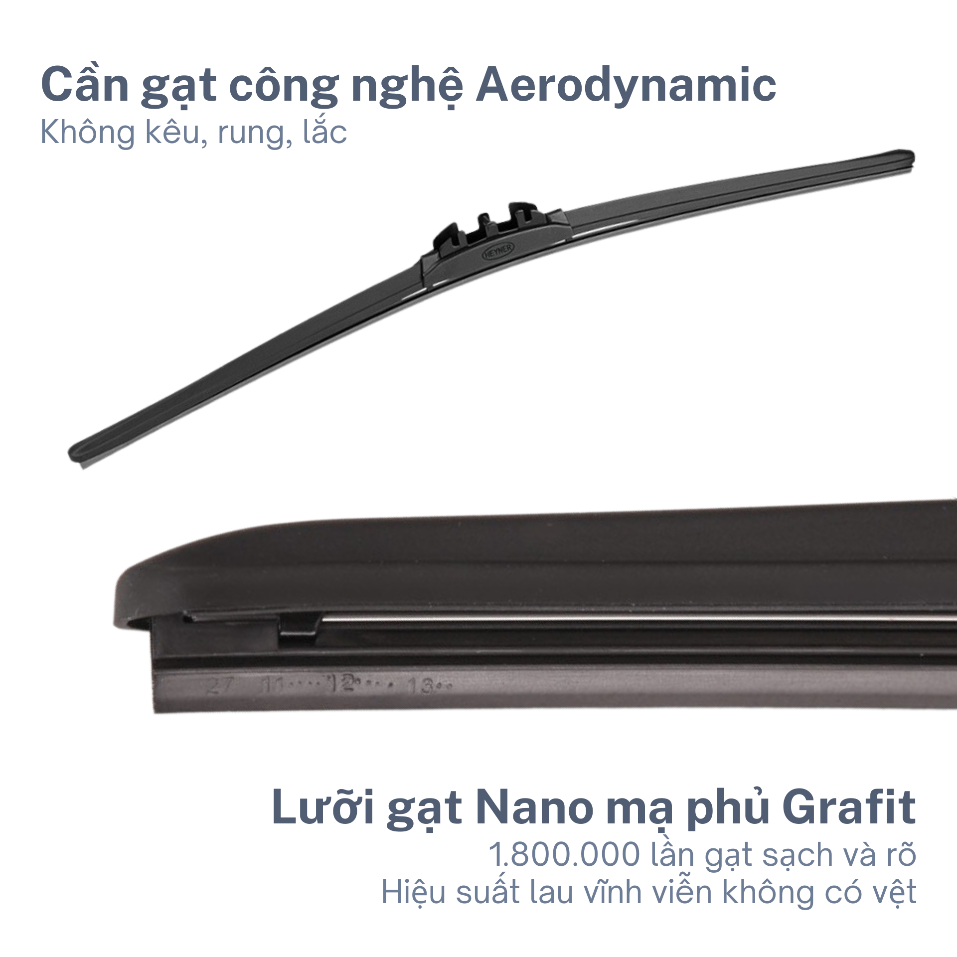 Gạt Mưa ô tô KIA K3 | Gạt mưa Heyner Hybrid