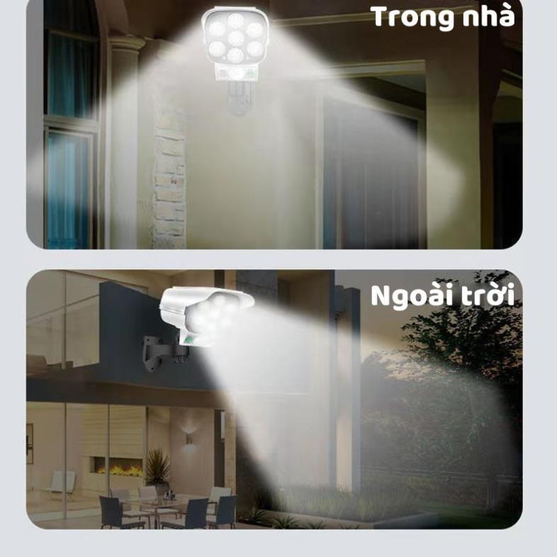 Đèn Led Năng Lượng Mặt Trời, Đèn Năng Lượng Mặt Trời Mô Phỏng Camera Chống Trộm Độc Đáo