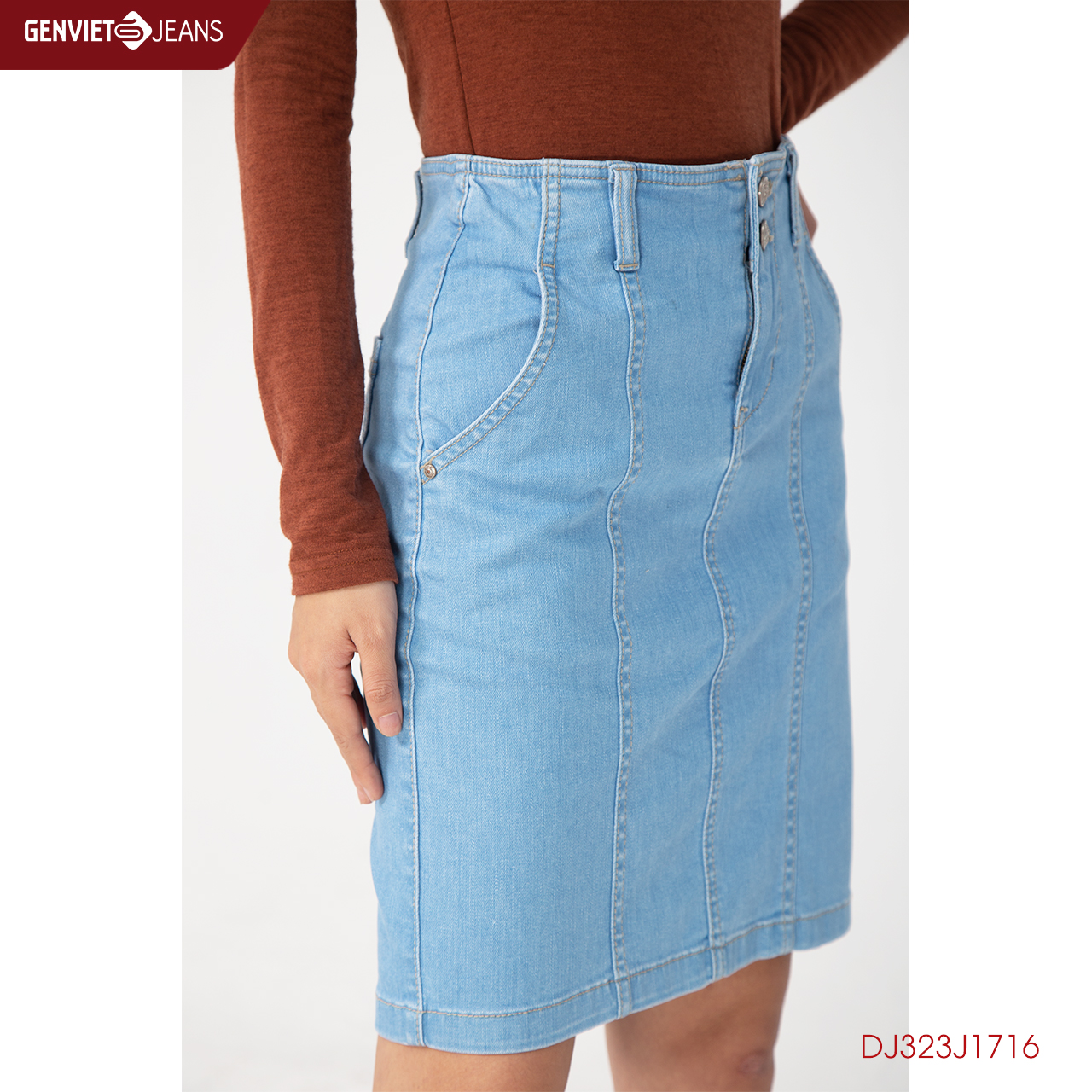 Juyp Nữ Jeans Truyền Thống DJ323J1716  GENVIET