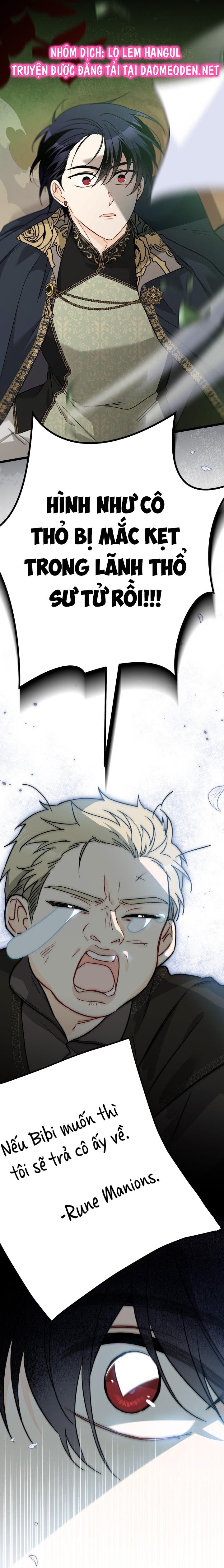mối liên kết giữa báo đen và bé thỏ chapter 156 19