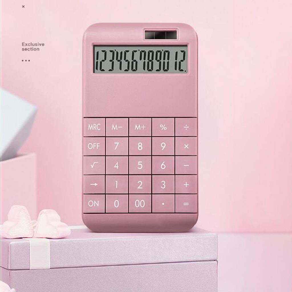 PETSOLA Electronic Desktop Calculator Standard LCD Display Sensitive Button