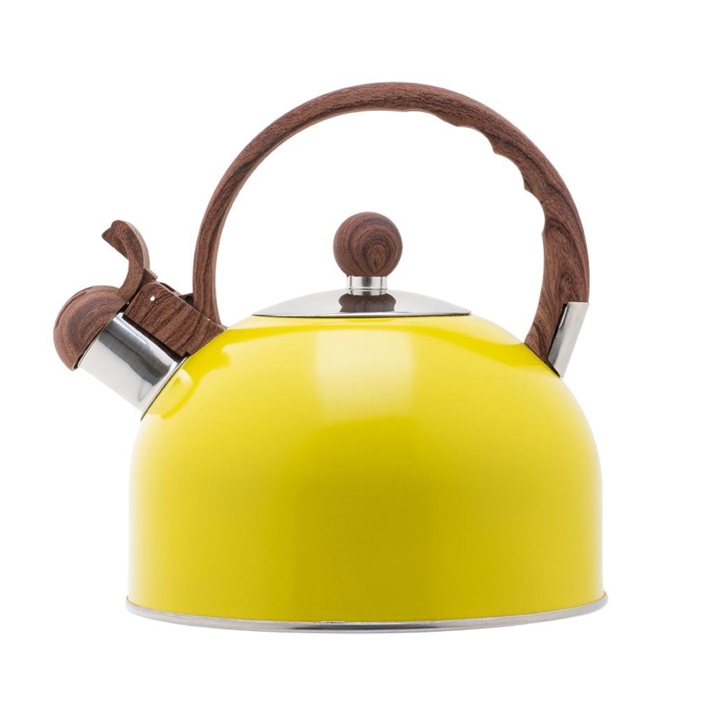 2x 2,5L Kettle Whistle Teapot Kettle Water Tea Dishes Teapot Coffee