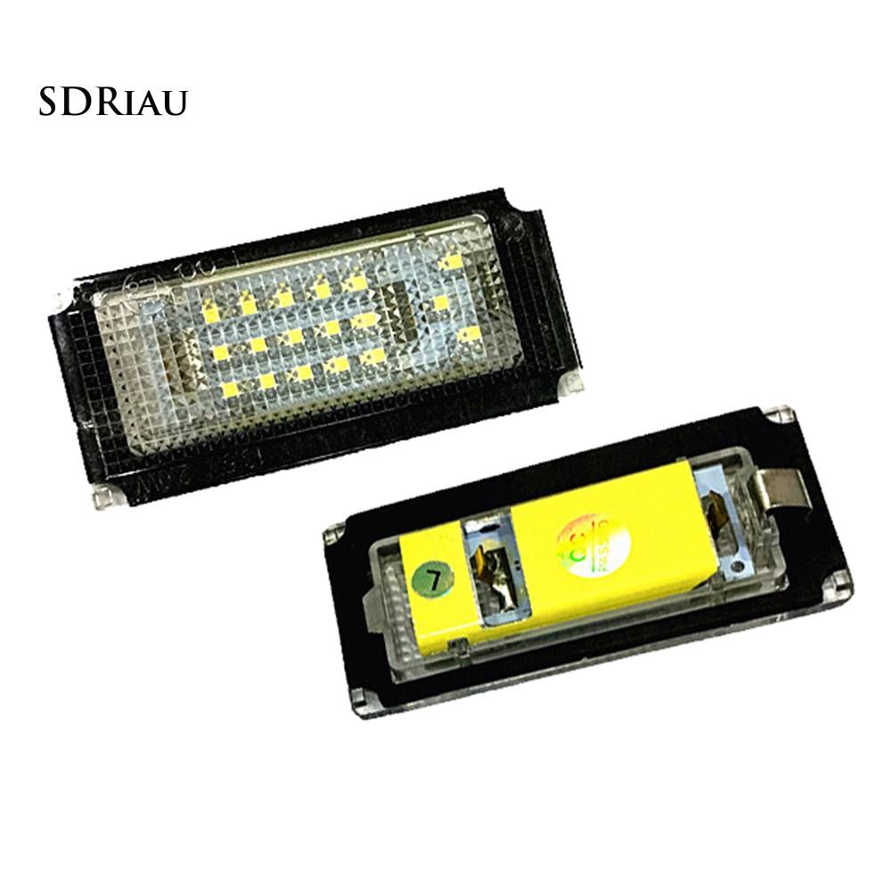 2 Đèn Led Mini Gắn Biển Số Xe Hơi Cho B-Mw R50 R52 R53