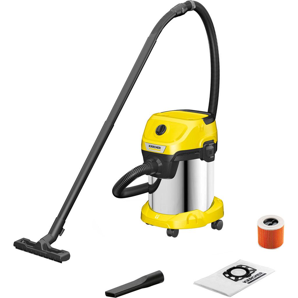 Máy hút bụi khô và ướt Karcher WD 3 S Premium - Hàng chính hãng