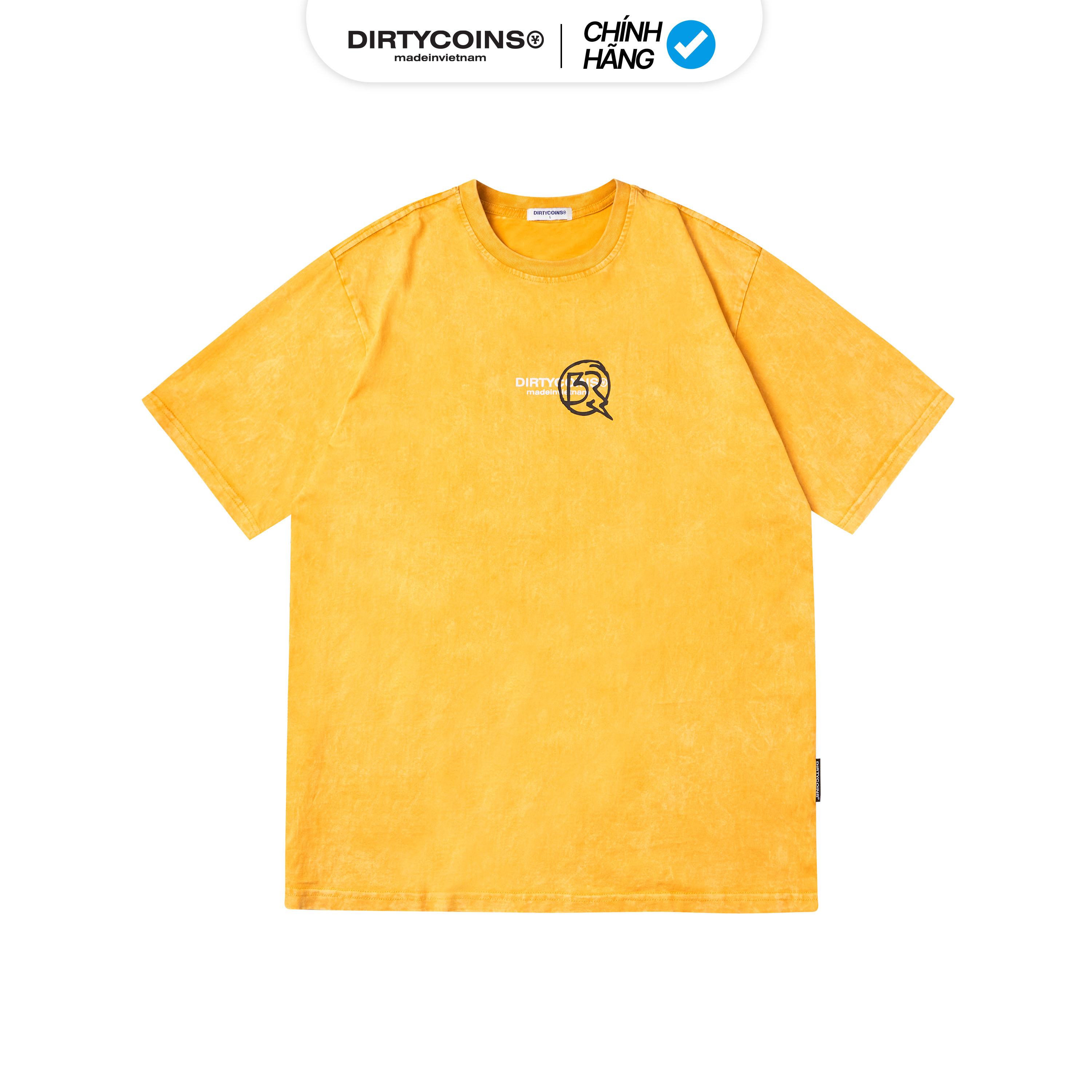 Áo Thun [Dirtycoins x B Ray] Wash Logo T-shirt